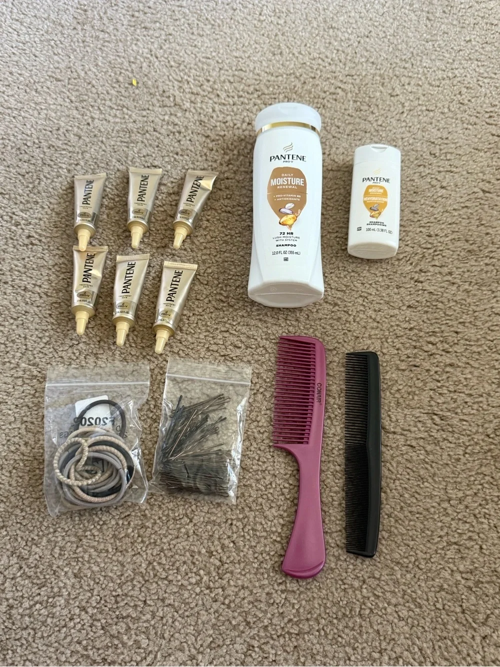 12pc Pantene Hair Care & Styling Essentials Bundle Lot